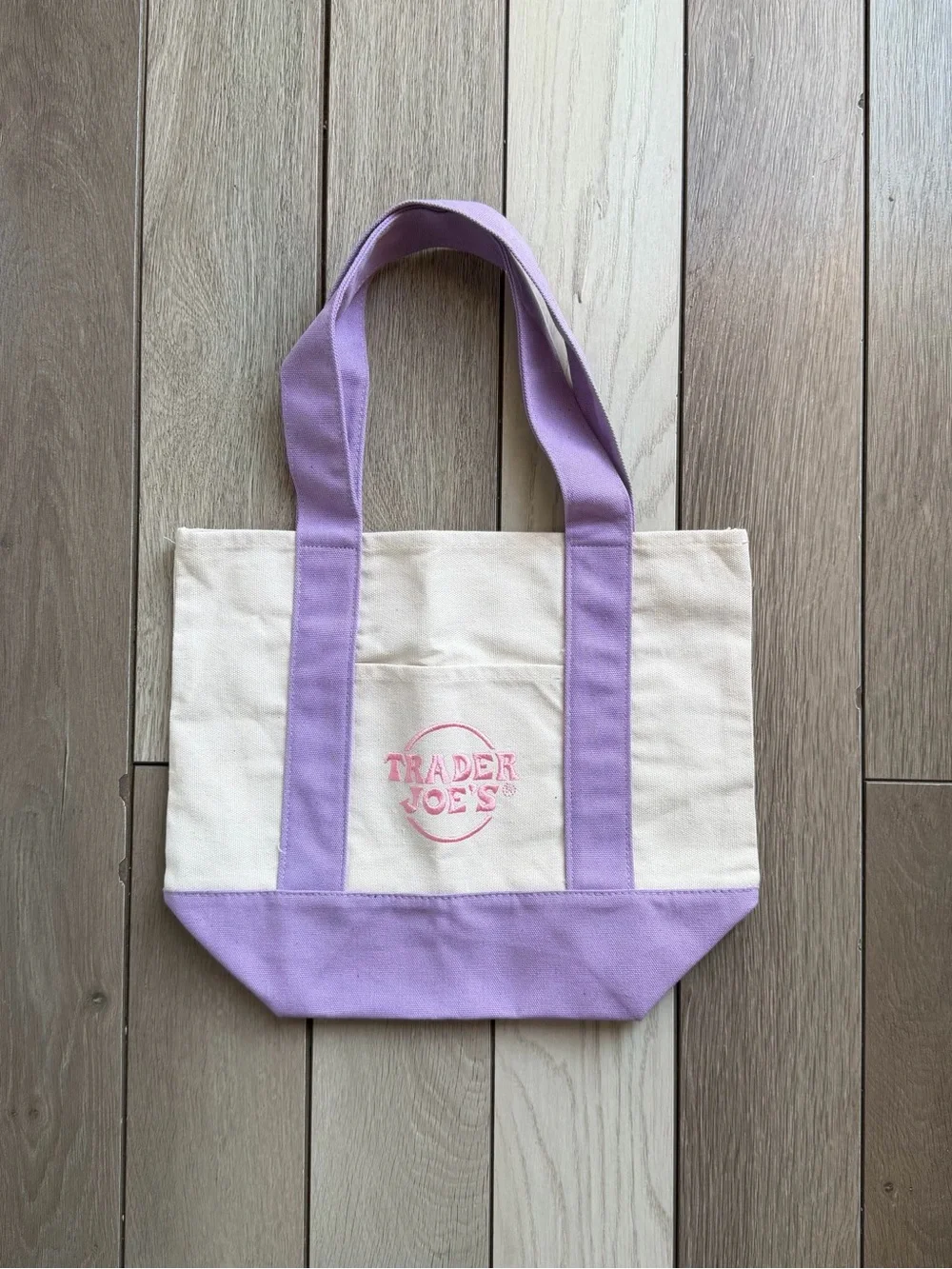 Trader Joe’s Mini Tote Pastel 4-Pack